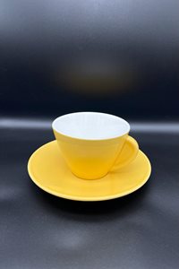ספל קפה צהוב-עם/בלי תחתית