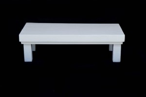 שולחן פוטון לבן 120/60