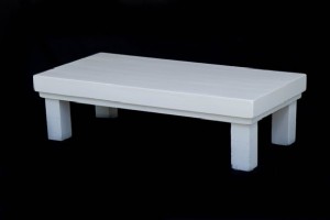 שולחן פוטון לבן 2/70