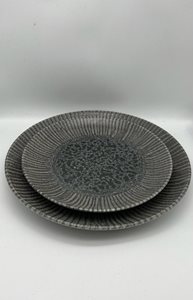 סט איריס אפור עקרית 27" מזנון 21"