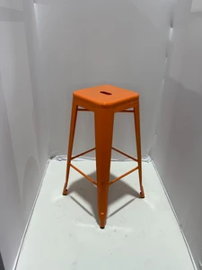 כסא בר דורתי כתום ללא משענת