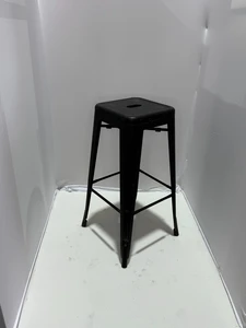 כסא בר דורתי שחור ללא משענת