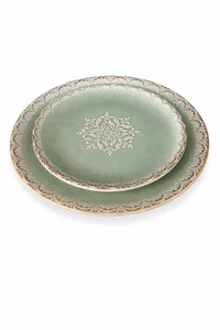 סט טורקיז מעוטר עקרית 27 מזנון 21