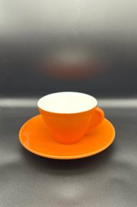 ספל קפה כתום-עם/בלי תחתית