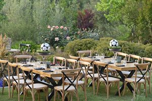 שולחן אבירים איקסים 1.80/80