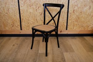 כסא קרוס שחור